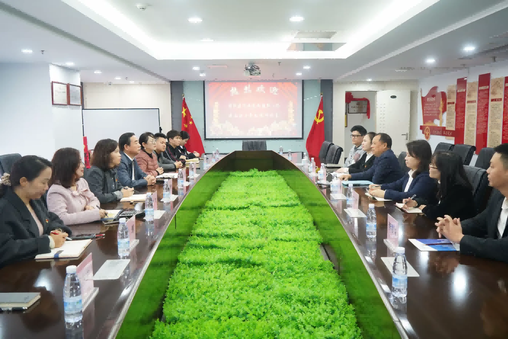省住建行業(yè)黨委一級(jí)調(diào)研員莫百超一行蒞臨萬(wàn)泰公司黨支部調(diào)研指導(dǎo)